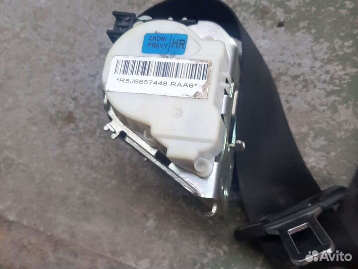 Ремень безопасности шкода фабия