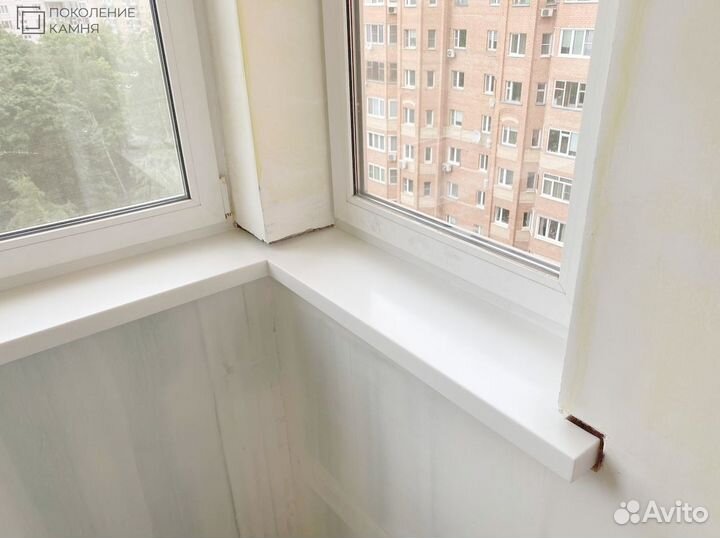 Подоконник из искусственного камня