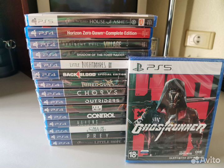 Игры для приставок PS5/Ghostrunner/House of ashes