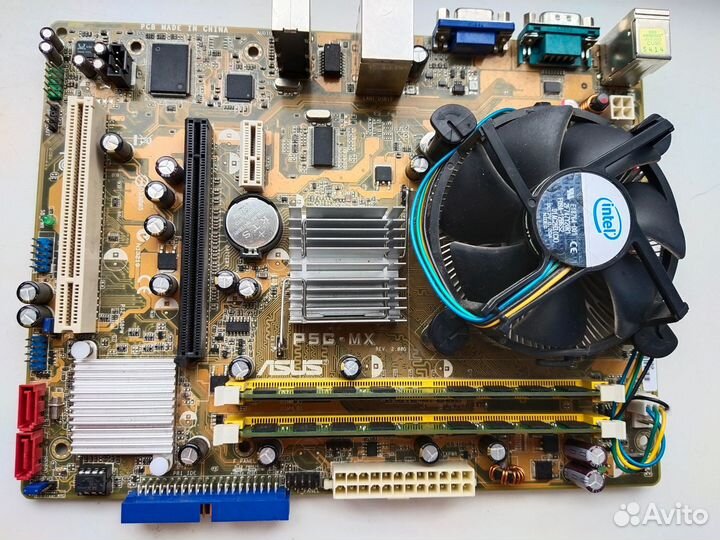 Asus PSG-MX + 4 Gb DDR2 + Intel Pentium Dual-Core