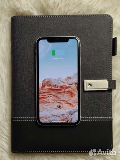 Блокнот с беспроводной зарядкой