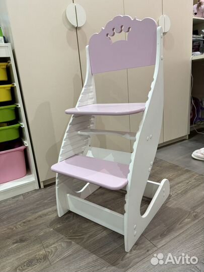 Растущий стул для девочки