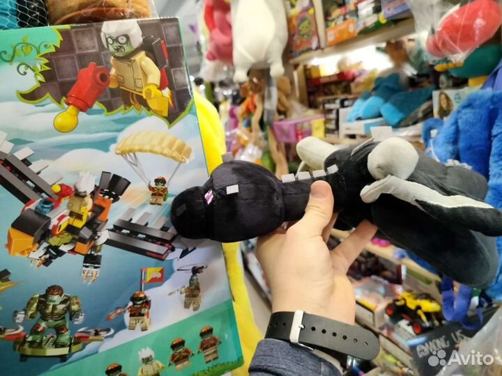 Мягкий дракон из манкрафта