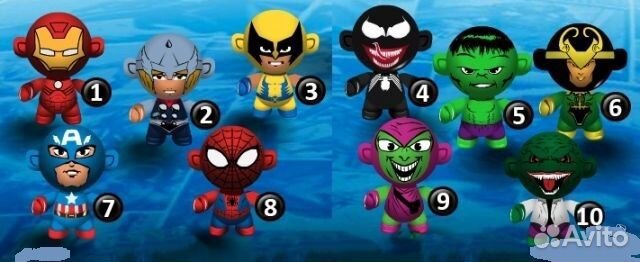 Обменяю Twistheads Marvel