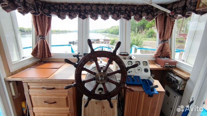 Теплоход к-80 / гимс /катер/ яхта / хаусбот обмен
