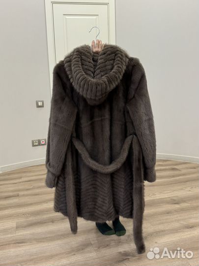 Шуба норковая 42 44 бу