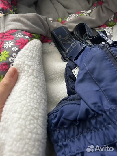 Зимний костюм для девочки