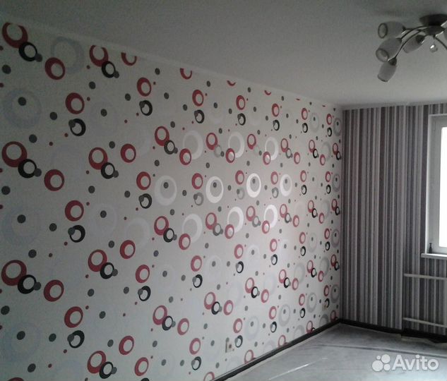 Поклейка обоев