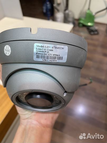 Камеры видеонаблюдения разные модели б/у