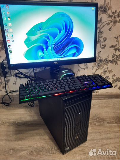 Игровой пк i5-6500/8Gb/GTX 1050ti 4Gb