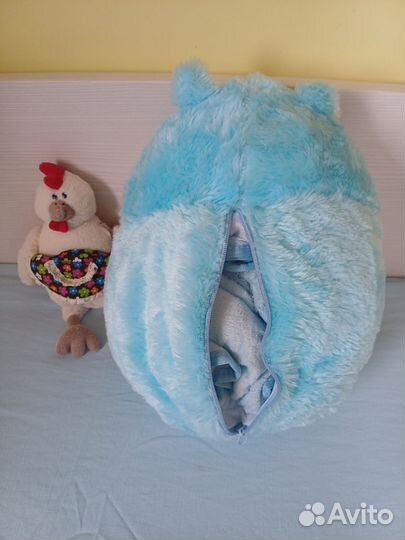 Мягкая игрушка с пледом