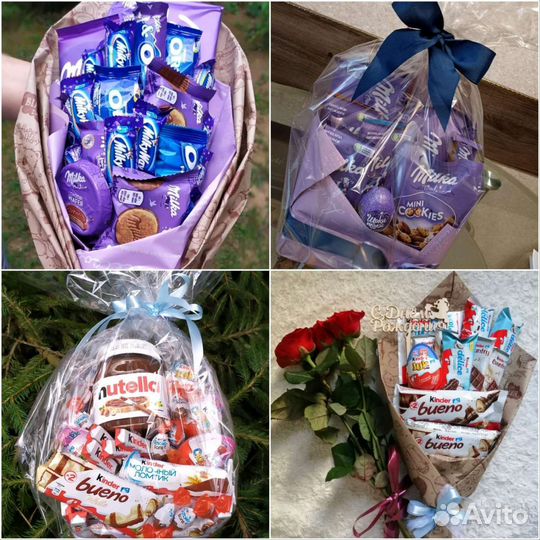 Съедобные композиции и букеты