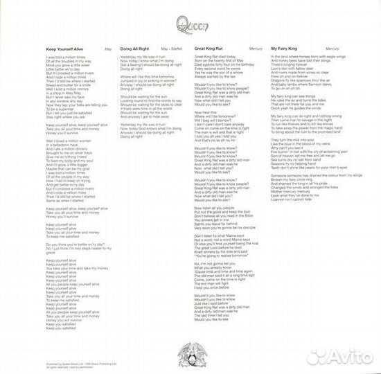 Виниловая пластинка Queen, Queen