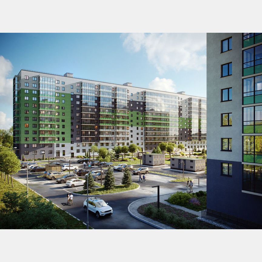 Квартира-студия, 24,5 м², 7/12 эт.