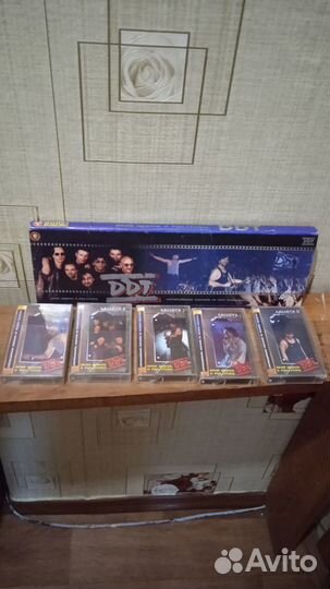 Блок касет группы ддт,все концерты