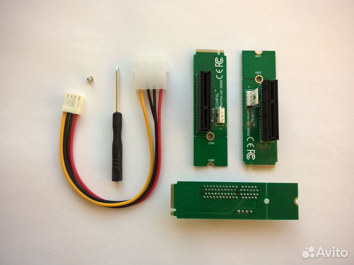 Переходники M.2, PCIe, mSata, Bluetooth, аксессуар