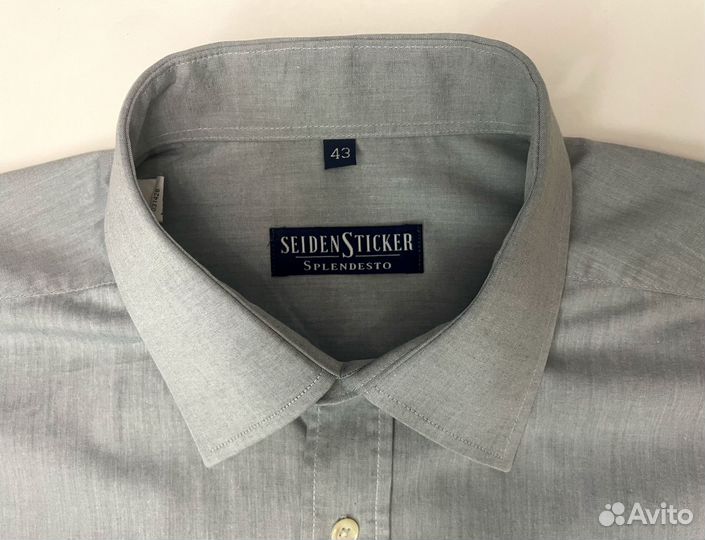 Рубашка мужская SeidenSticker оригинал XL(43)
