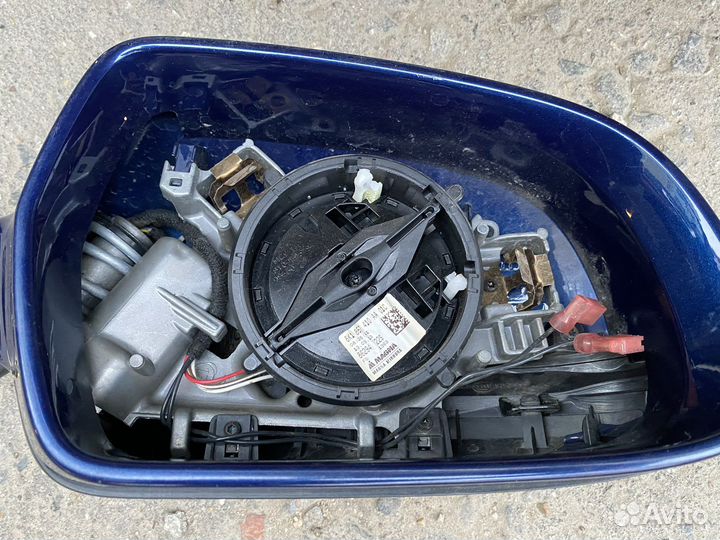 Корпус зеркала правого Audi A4 B8 2007-2015