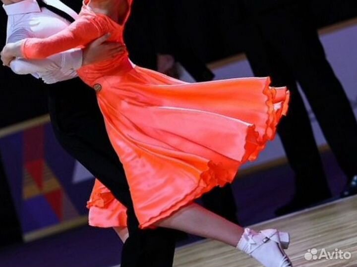 Платье для бальных танцев рейтинг/дети -146 см