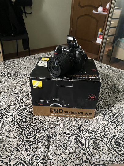 Фотоаппарат nikon D90 18-105 VR Kit