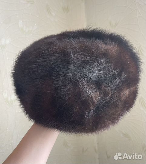 Шапка норковая женская