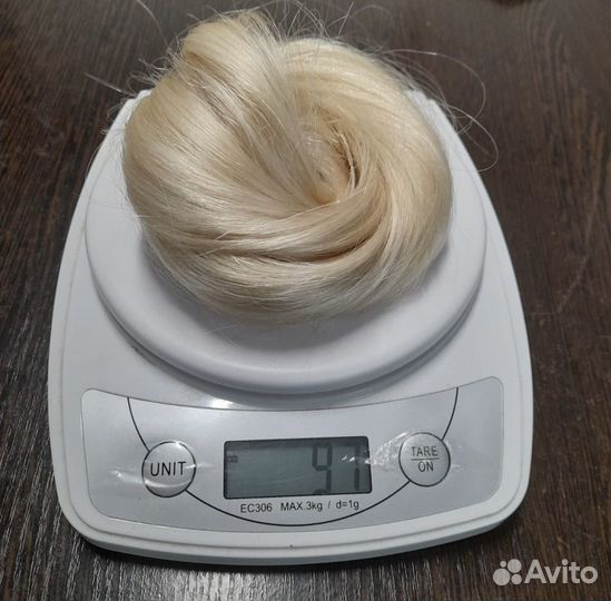 Волосы для наращивания 55 см