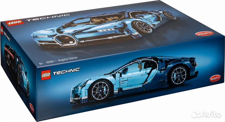 Новый Lego Technic 42083 Bugatti Chiron