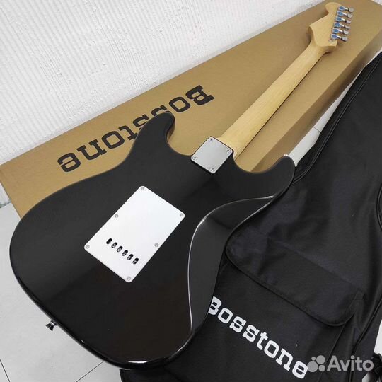 Электрогитара новая Bosstone+чехол