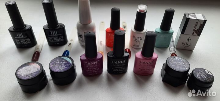 Гель лаки для маникюра бу