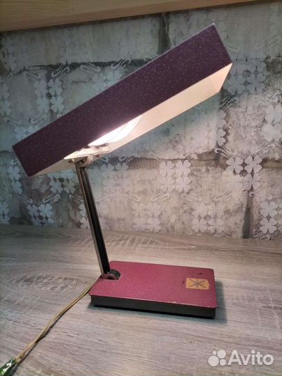 Лампа старинная, редкая, складная