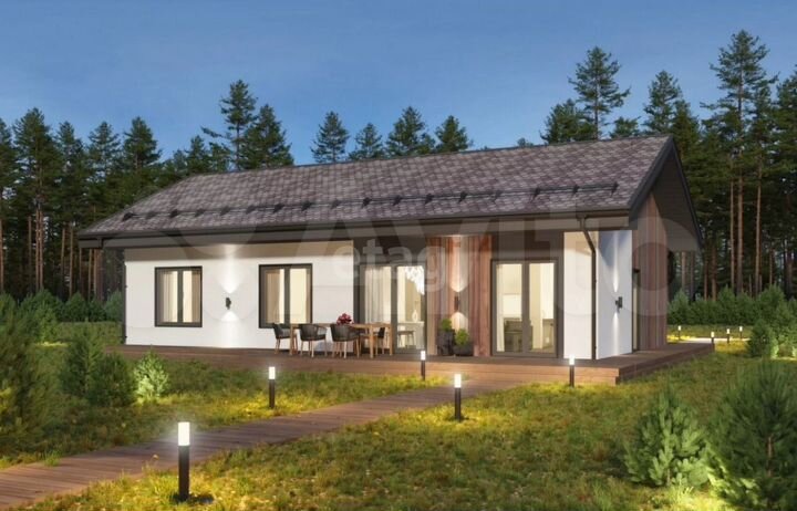 Дом 108 м² на участке 10 сот.