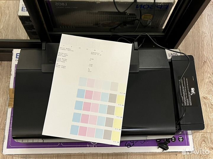 Epson L805 wifi