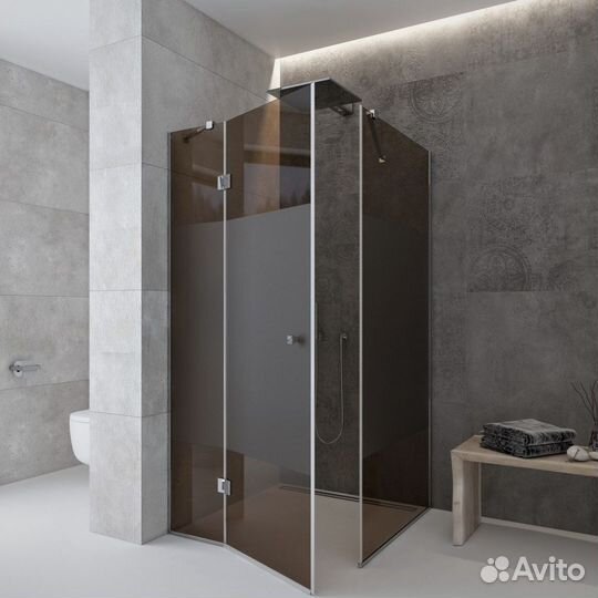 Душевые стеклянные перегородки