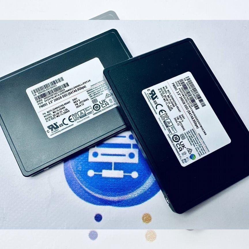 [PM893] Серверный Ssd Sata 240гб Новый Pm893