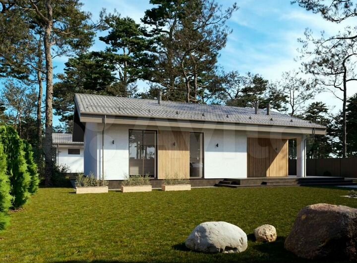 Дом 81 м² на участке 8 сот.