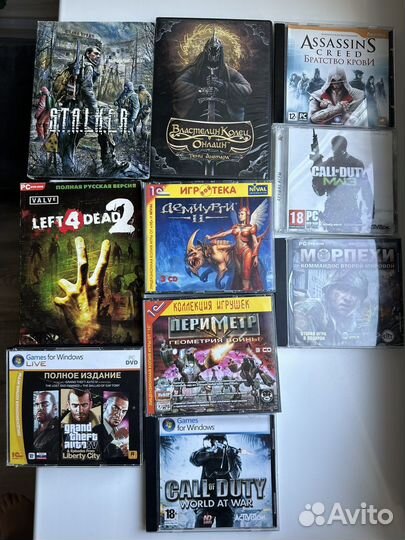 Игры для пк (цена за всё)