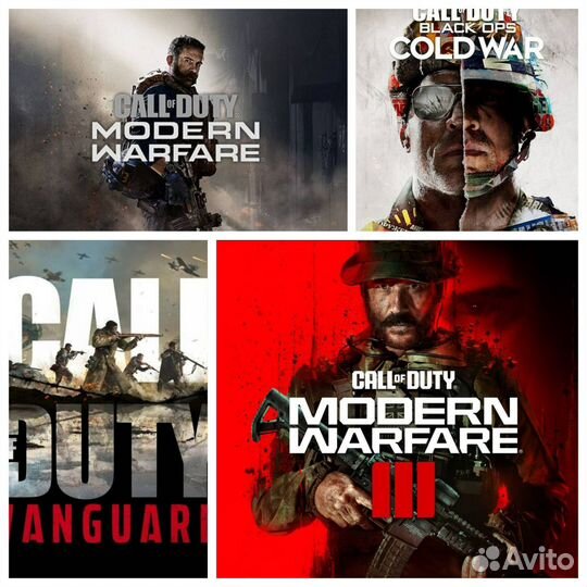 Игры серии Call Of Duty PS4,PS5,Xbox