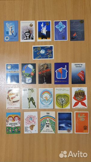 Календарики СССР на любой вкус