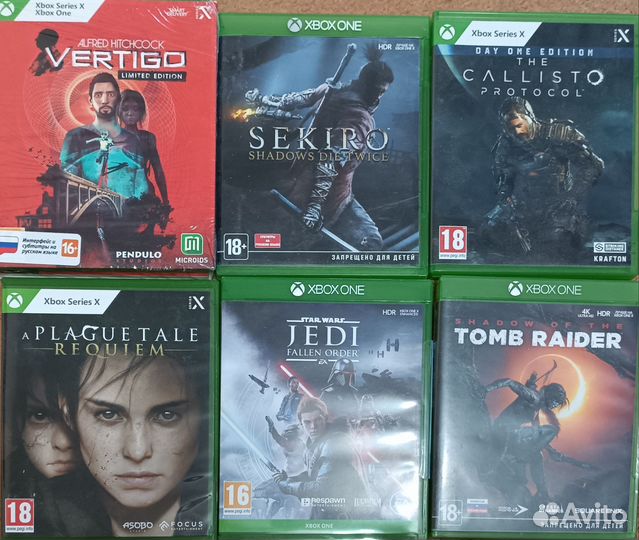 Игры на xbox One