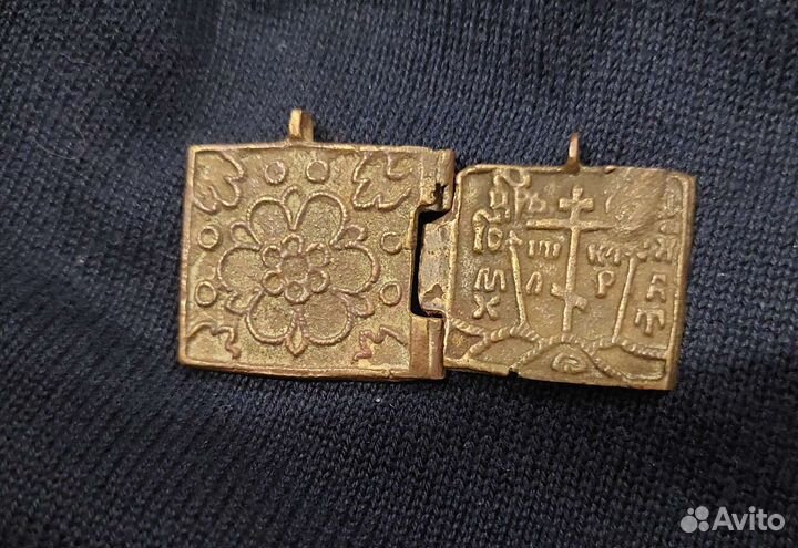 Солдатская походная икона. 18 век