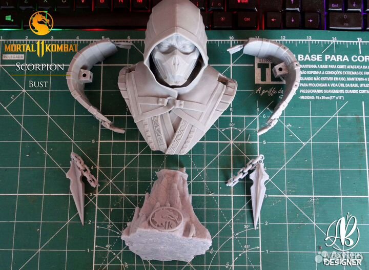 Скорпион из мортал комбат 11 (Scorpion MK 11)