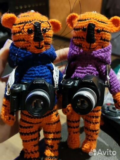 Тигр Амигуруми