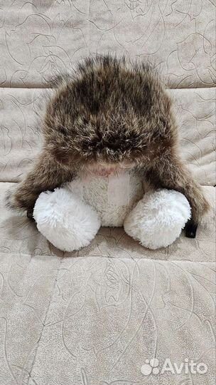 Шапка-ушанка мужская