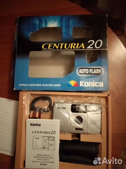 Новый компактный фотоаппарат Konica centuria20