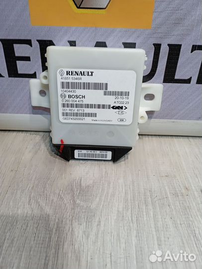 Блок управления раздаткой раздатки Renault duster