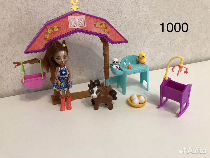 Куклы энчантималс игровой набор