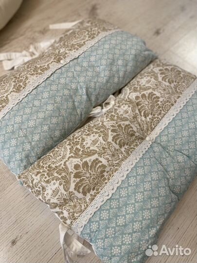 Кокон и бортики в кроватку