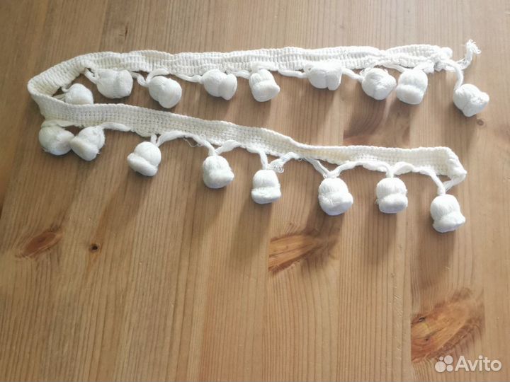 Макраме старинное бутон помпон колокольчик