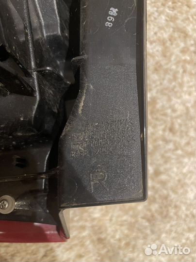 Фонарь задний правый nissan x trail t 31