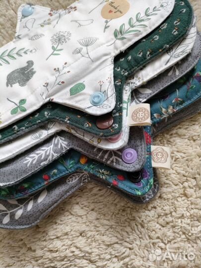 Женские прокладки многоразовые